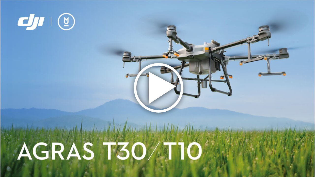 DJI AGRAS T30 / T10 紹介映像